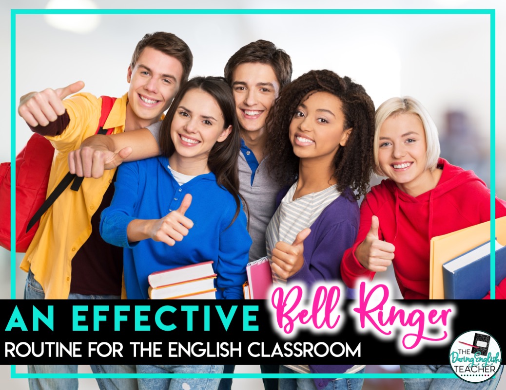 An effective bell ringer routine for the secondary ELA classroom