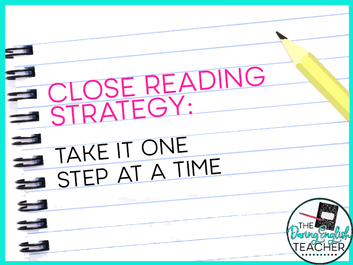 Close Reading Strategies That Work: Ideas for Middle School ELA and High School English