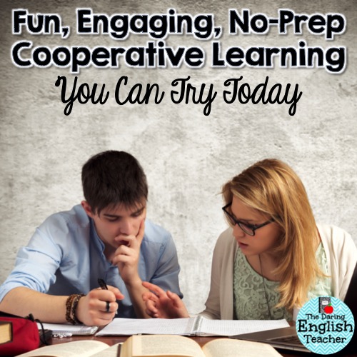 Cooperative learning activity to use with multiple choice tests