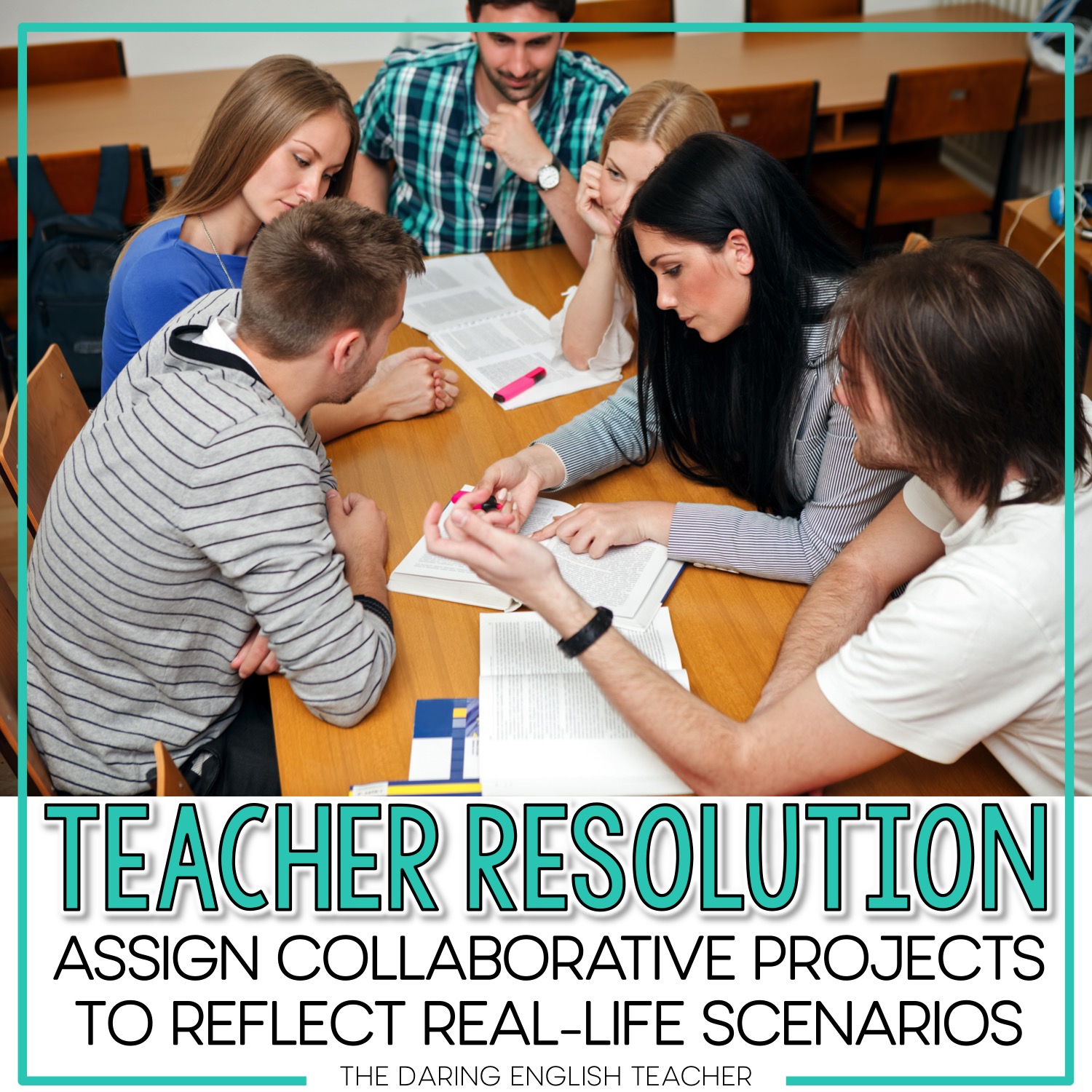 Teacher New Year's Resolutions to help make a difference