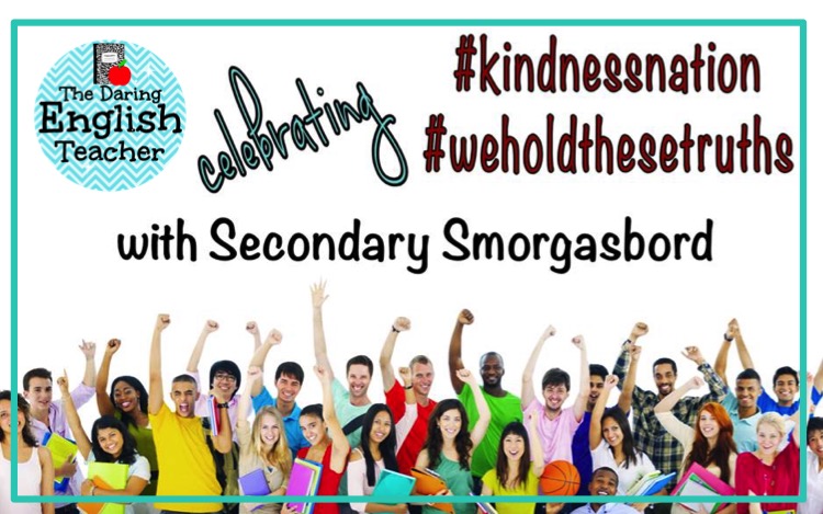 #KindnessNation #WeHoldTheseTruths resources for educators to teach kindness in the classroom.