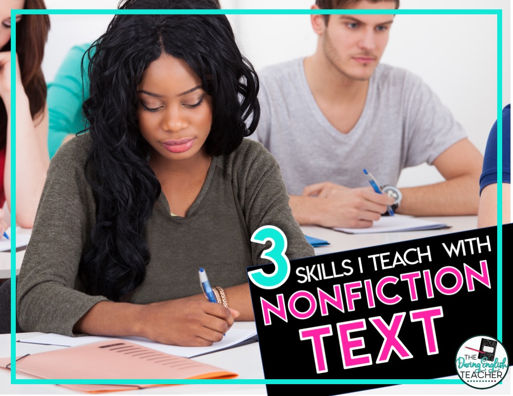 3 Skills I Teach With Nonfiction Text