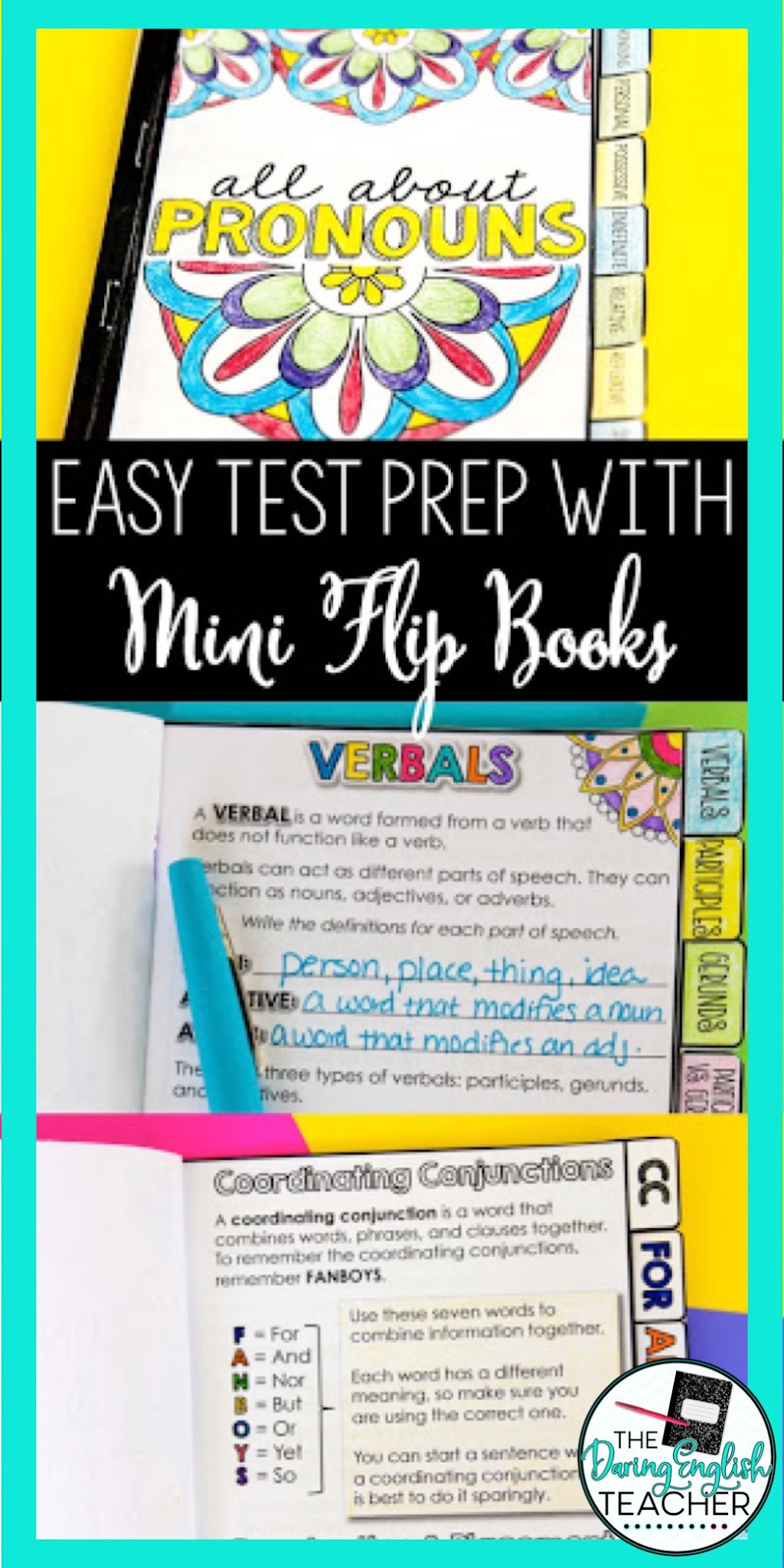 Why I Love Assigning Mini Flip Books: Teaching with mini flip books for easy and engaging test prep activities!