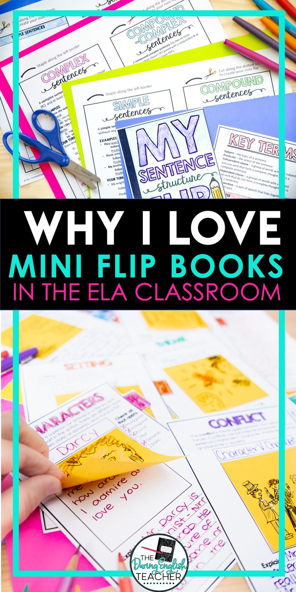 Why I Love Assigning Mini Flip Books in the Secondary ELA Classroom