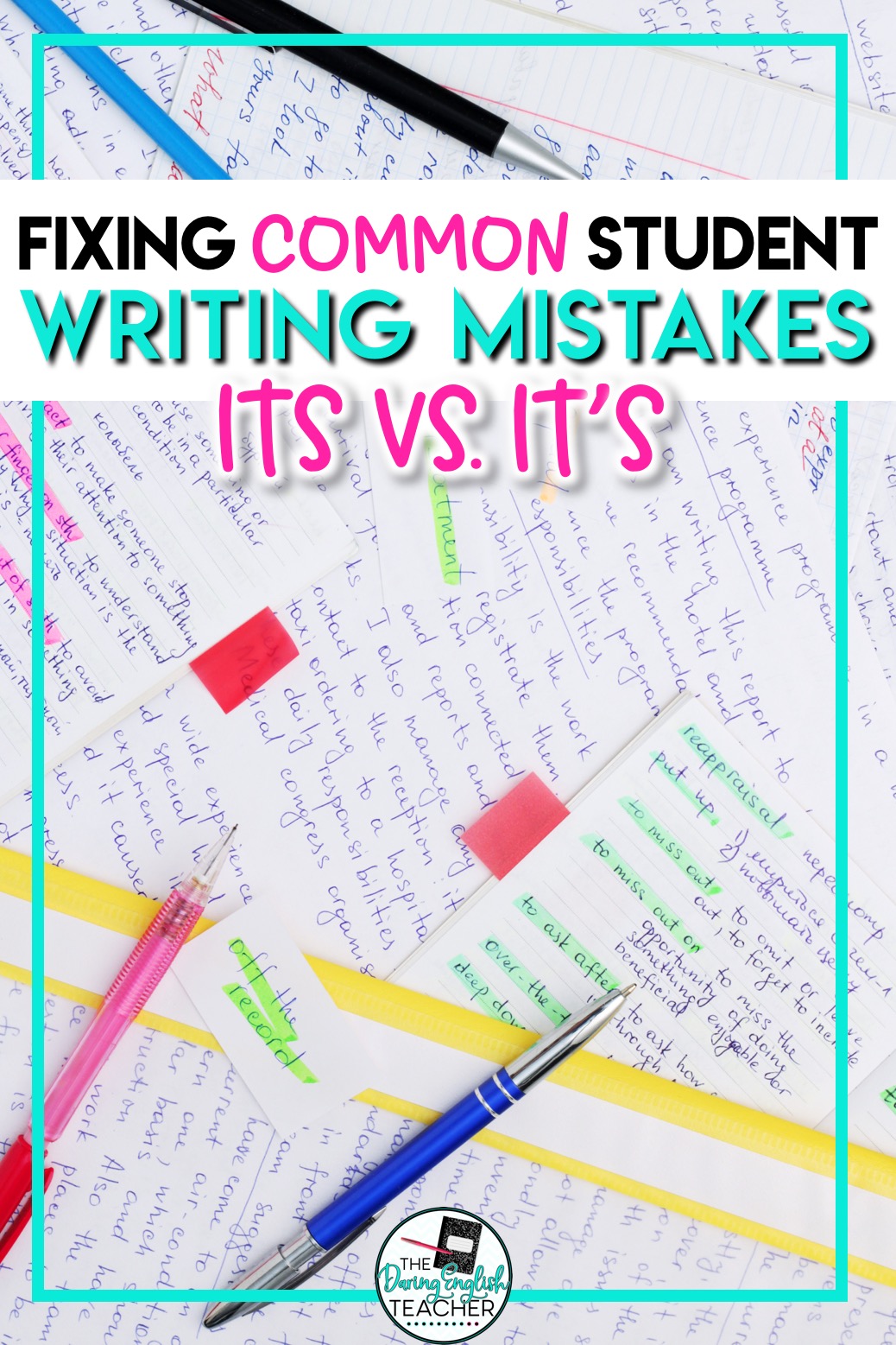 Teaching secondary ELA students how to write. Teaching writing.