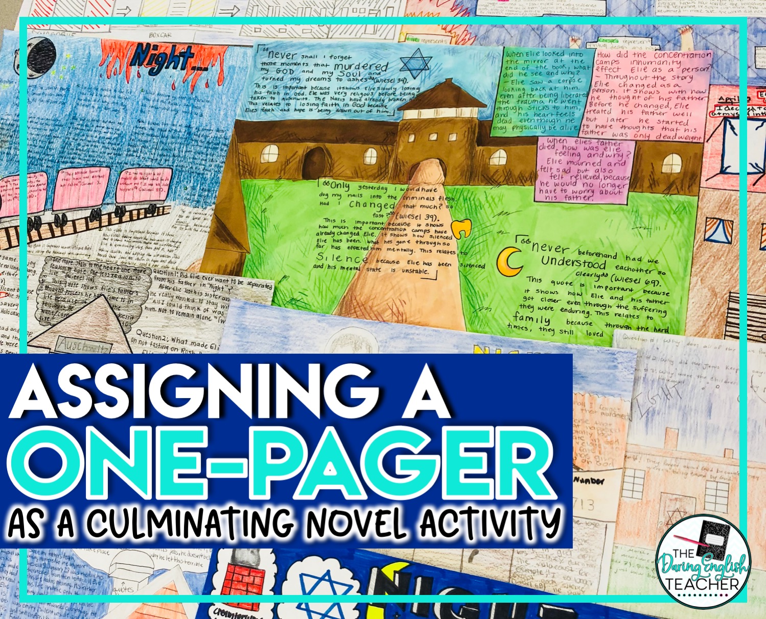 Assigning a One-Pager as a Culminating Project