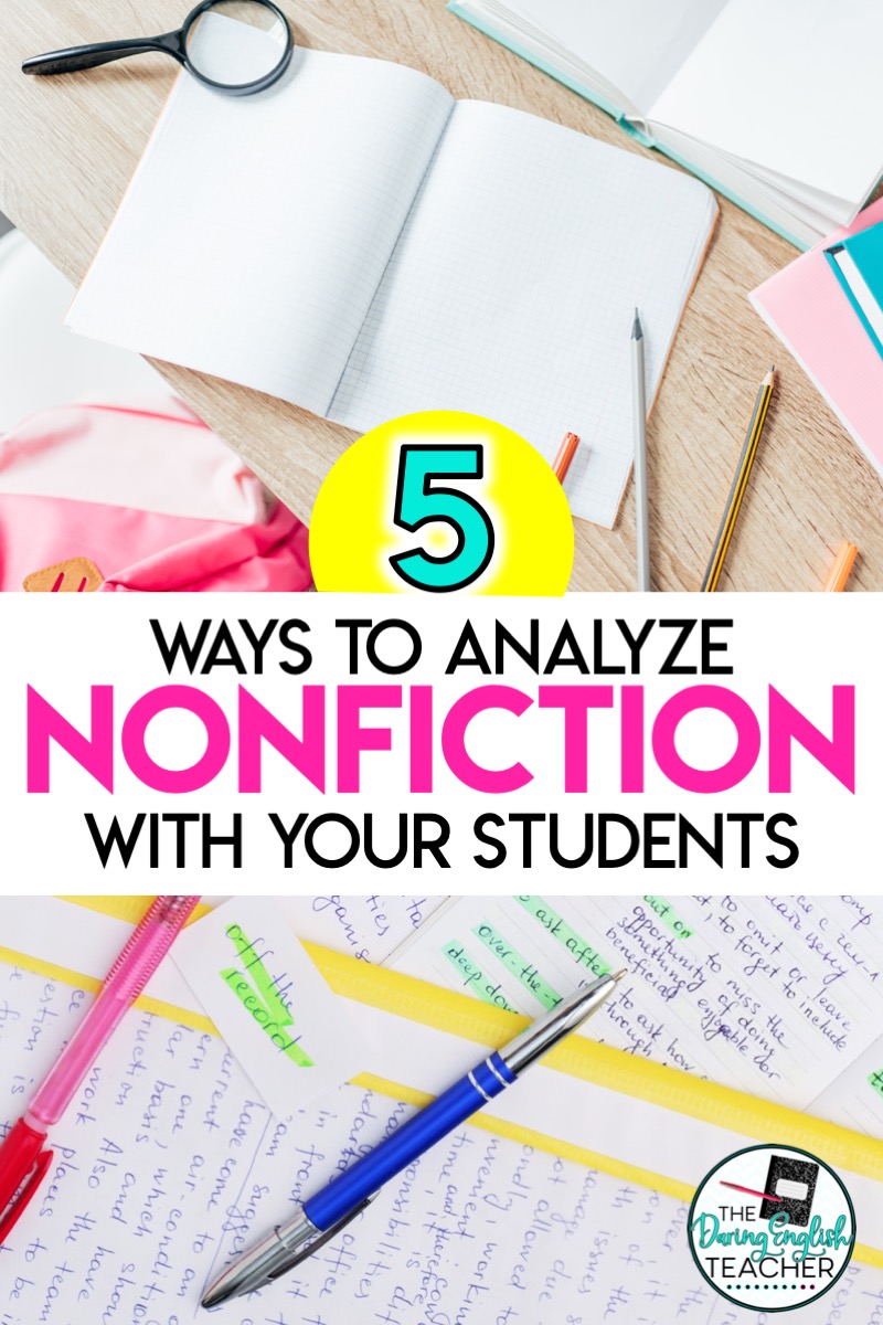 Analyzing rhetoric and nonfiction in the secondary ELA classroom