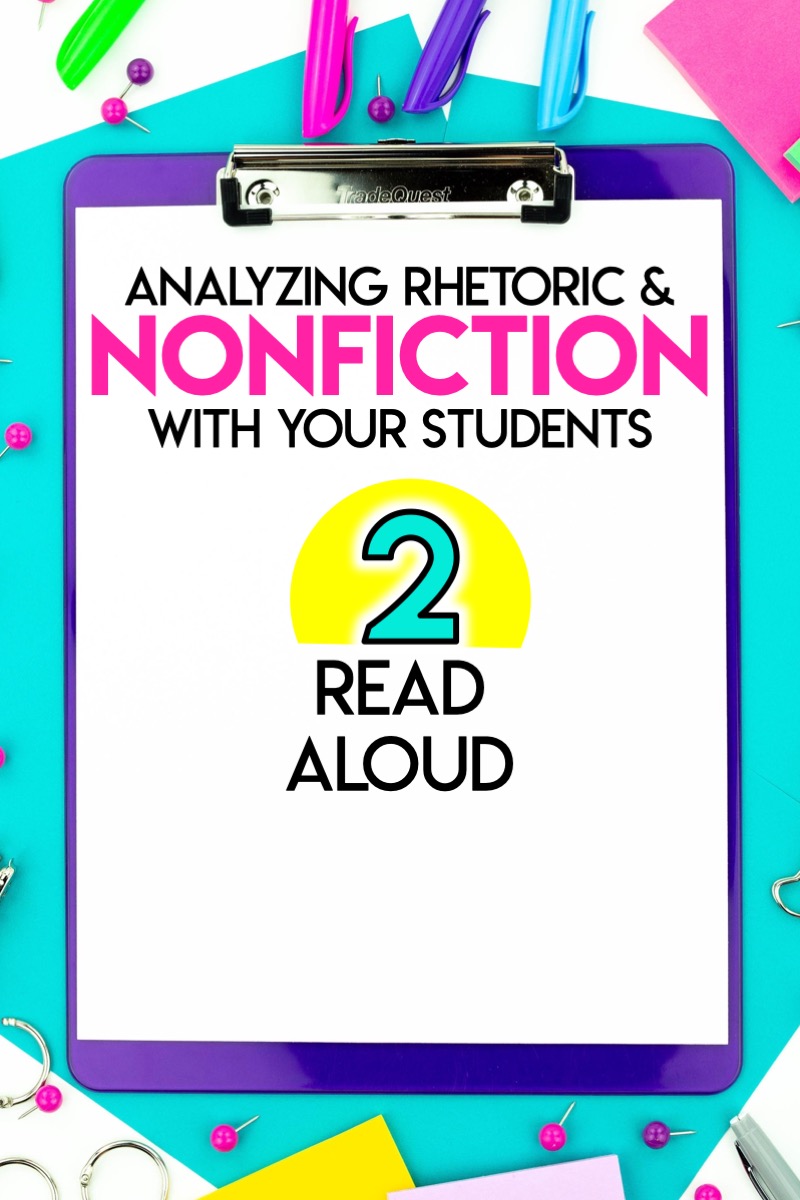 Analyzing Nonfiction: Read Aloud