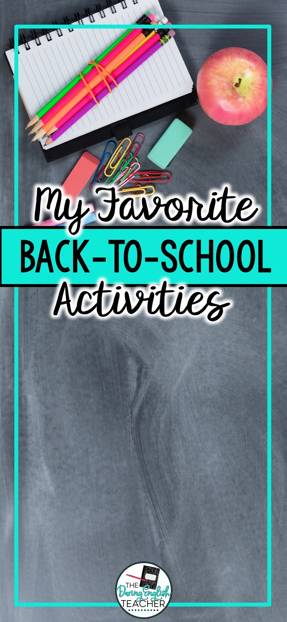 My Favorite Back-to-School Activities for the Secondary ELA Classroom. High school English and middle school English language arts ideas and lessons