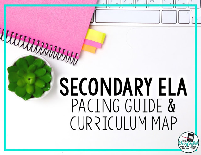Secondary ELA curriculum guide for high school and middle school English language arts teachers