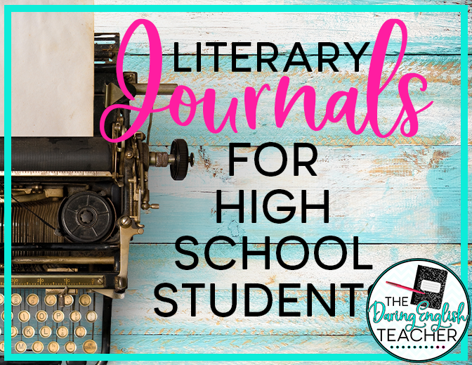 Literary Journals for High School Students