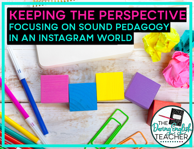Keeping the Teacher Perspective: Focusing on Sound Pedagogy in and Instagram World