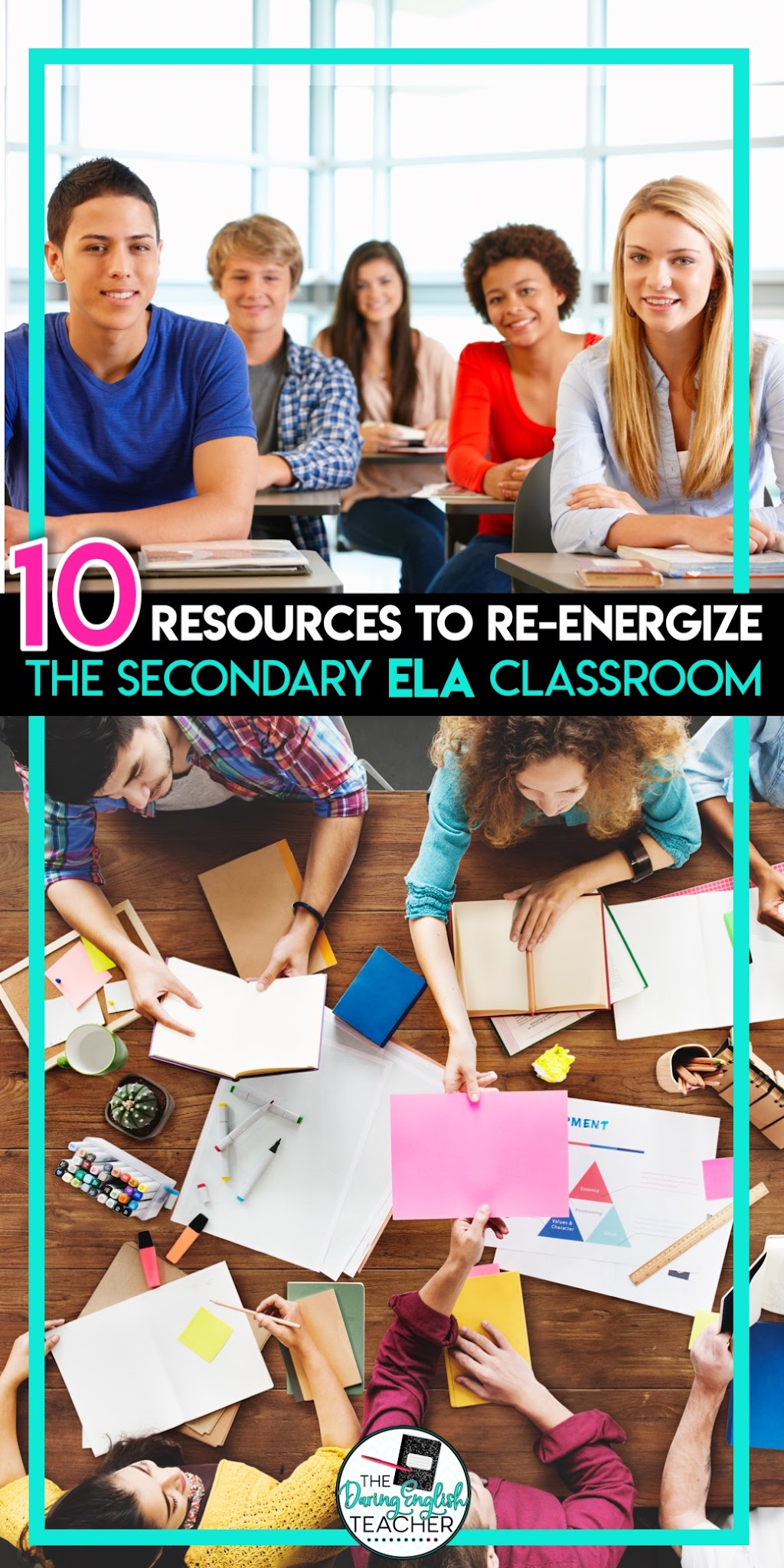10 Resources to Re-Energize the Secondary ELA Classroom