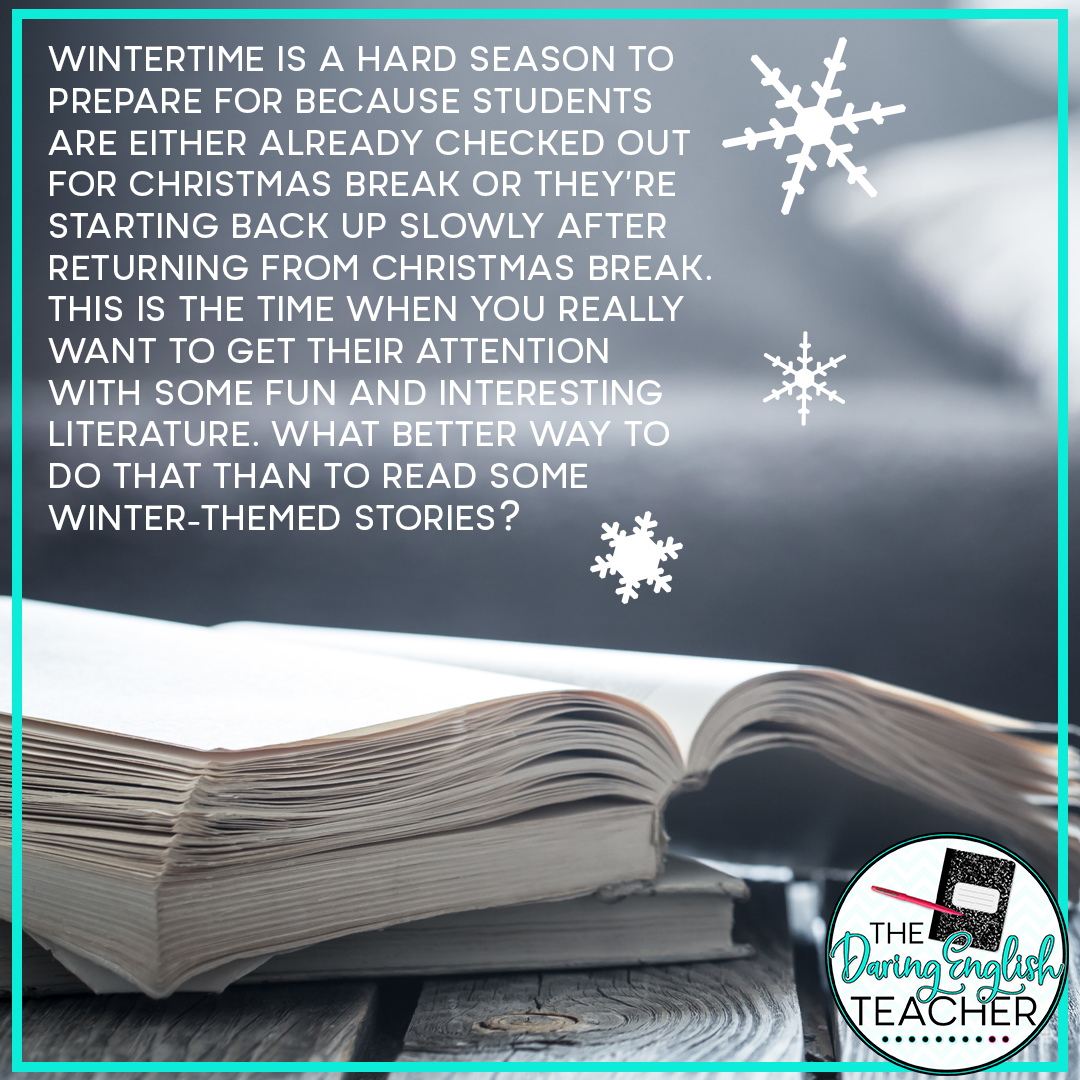 Short Stories and Poems to Read with your Secondary ELA Class in the Winter