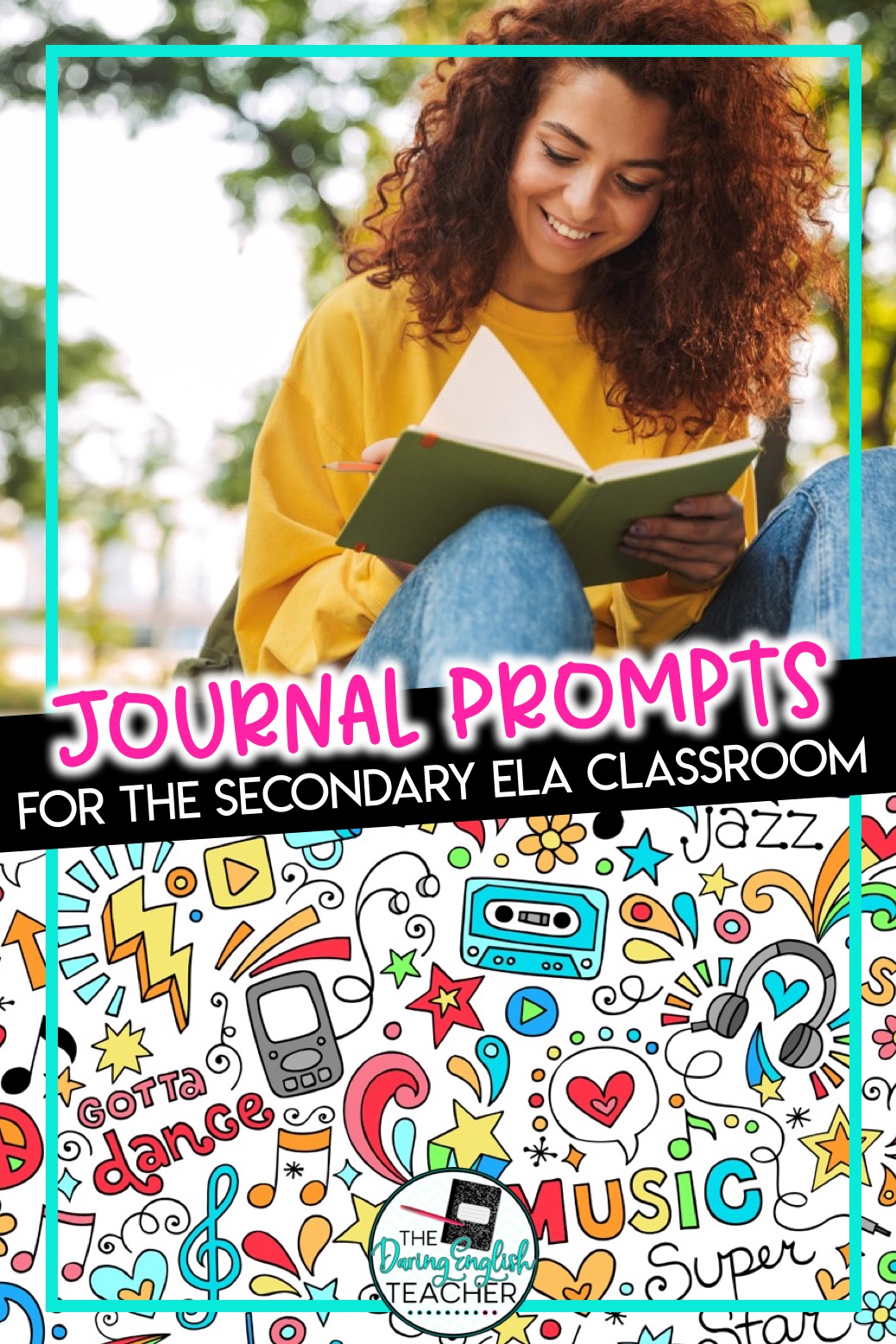 Journaling activities for middle school ELA and high school English