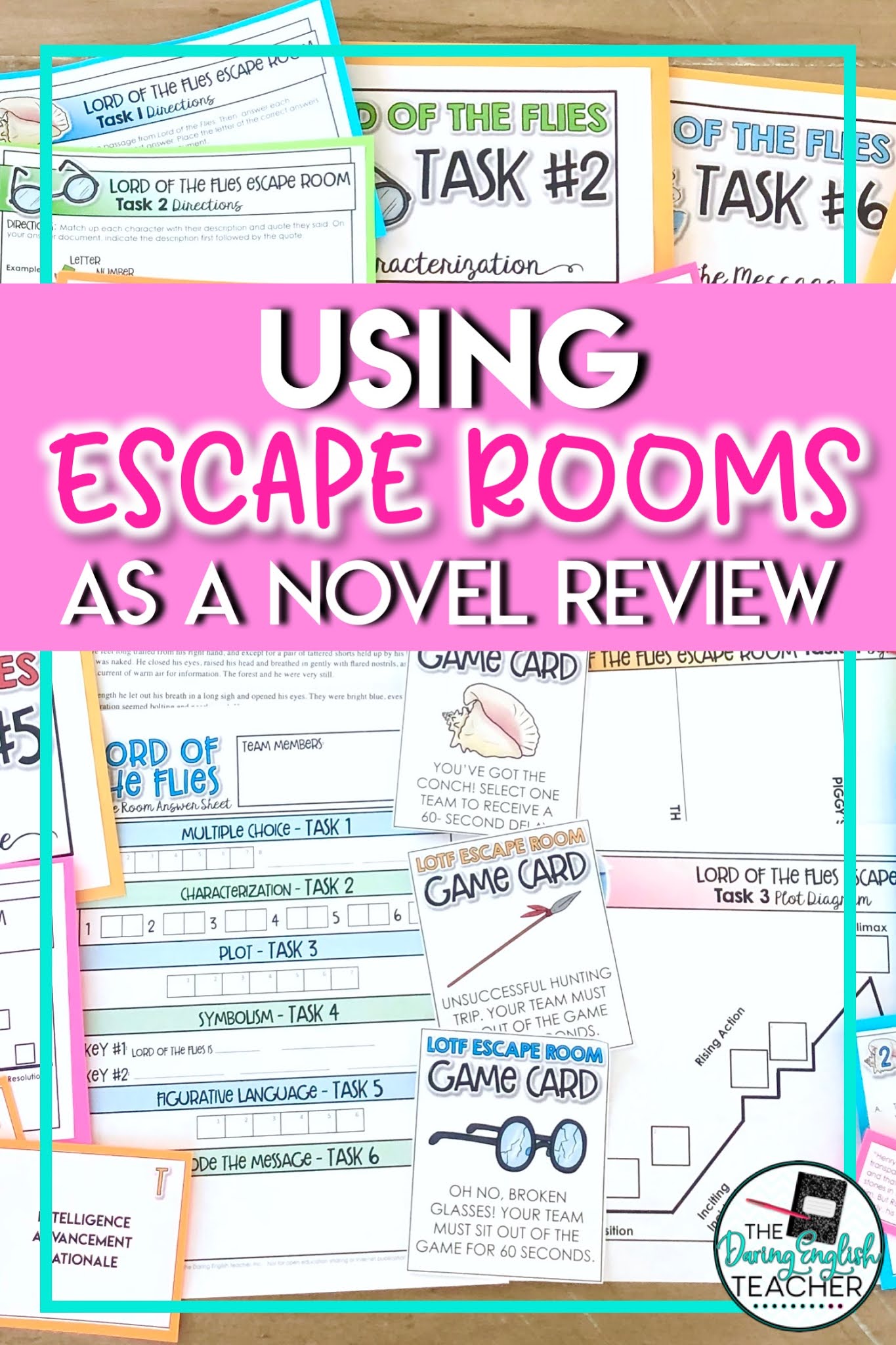 Four Ways to Incorporate Escape Rooms in the Secondary ELA Classroom