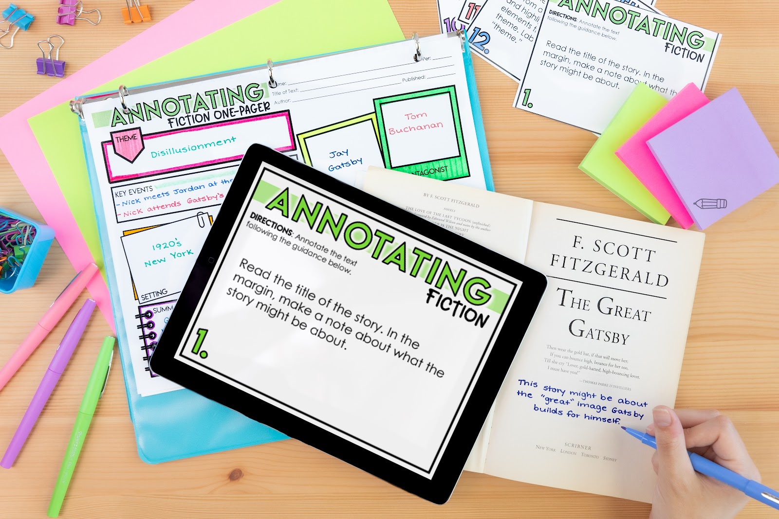 annotation task cards