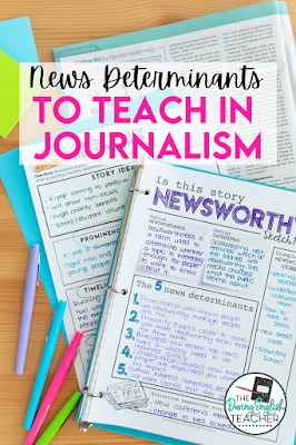 Teaching News Determinants to Student Journalists