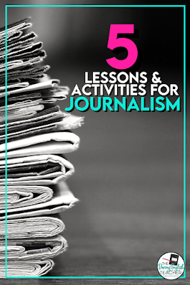 5 of the First Activities and Lessons for Journalism Class