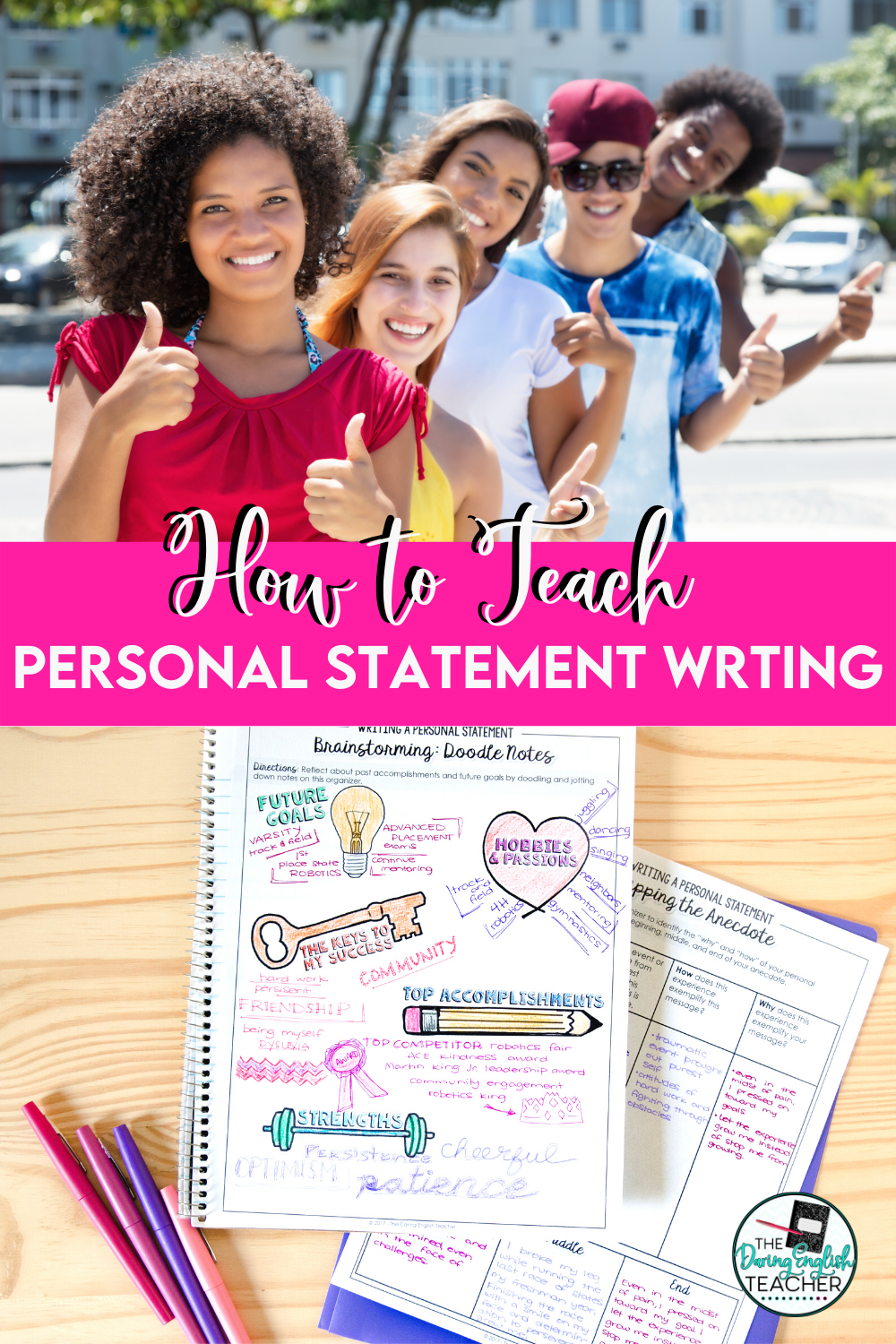 How to Teach Personal Statement Writing
