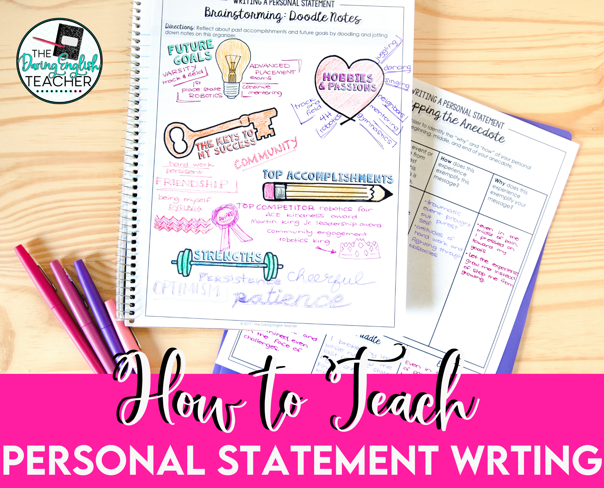 How to Teach Personal Statement Writing