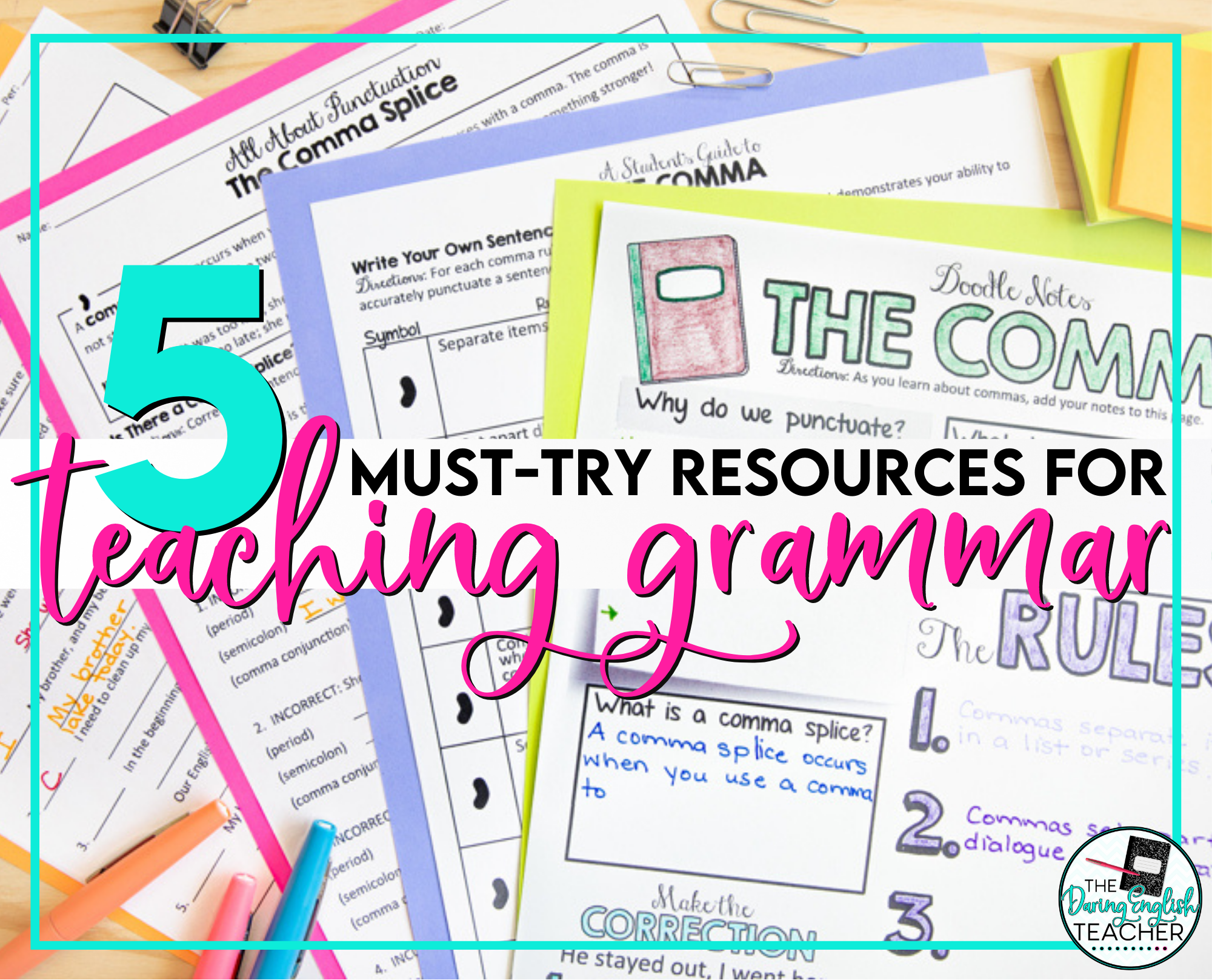 5 Must-Try Resources for Teaching Student Grammar